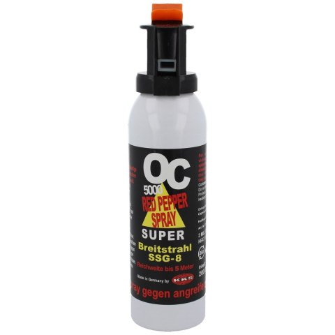 Gaz pieprzowy KKS OC 5000 Gel 200ml dysza HJF (510008) Gaz pieprzowy KKS OC 5000 Gel 200ml dysza HJF (510008)