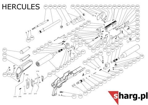Nakrętka lufy Hatsan: AirMax, AT44, BT65, BullBoss, Flash, Galatian, Gladius, Hercules, Nova (2945) Nakrętka lufy Hatsan: AirMax, AT44, BT65, BullBoss, Flash, Galatian, Gladius, Hercules, Nova (2945)