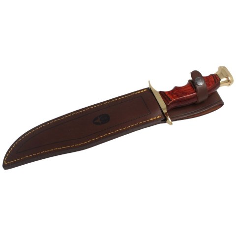 Nóż Muela BW-22 Red Pakka Wood, Satin X50CrMoV15