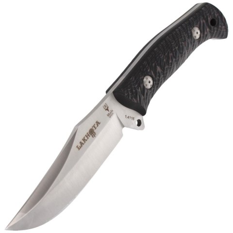 Nóż Muela Full Tang Black Micarta, Satin 1.4116 (LAKHOTA-12M) Nóż Muela Full Tang Black Micarta, Satin 1.4116 (LAKHOTA-12M)