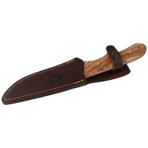 Nóż Muela Full Tang Olive Wood, Satin X50CrMoV15 (PIONEER-14.OL)