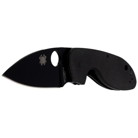 Nóż Spyderco Efficient G-10 Black / Black Blade Plain (C216GPBBK) Nóż Spyderco Efficient G-10 Black / Black Blade Plain (C216GPBBK)