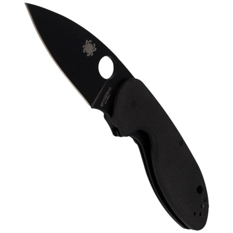 Nóż Spyderco Efficient G-10 Black / Black Blade Plain (C216GPBBK) Nóż Spyderco Efficient G-10 Black / Black Blade Plain (C216GPBBK)
