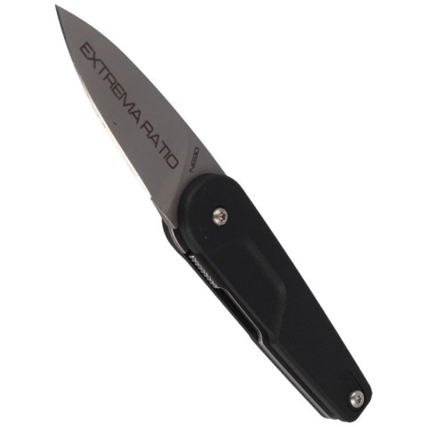 Nóż składany Extrema Ratio BDØ R Black Nylon, Stone Washed N690 (04.1000.0459/BLK/SW)