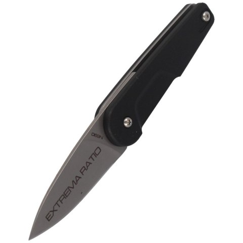 Nóż składany Extrema Ratio BDØ R Black Nylon, Stone Washed N690 (04.1000.0459/BLK/SW)