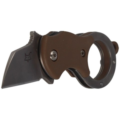 Nóż składany FOX Karambit Mini-TA FRN Coyote, Bead Blasted (FX-536 CB) Nóż składany FOX Karambit Mini-TA FRN Coyote, Bead Blasted (FX-536 CB)