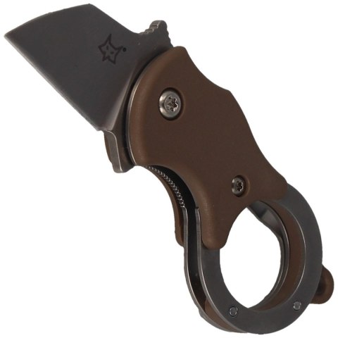 Nóż składany FOX Karambit Mini-TA FRN Coyote, Bead Blasted (FX-536 CB) Nóż składany FOX Karambit Mini-TA FRN Coyote, Bead Blasted (FX-536 CB)