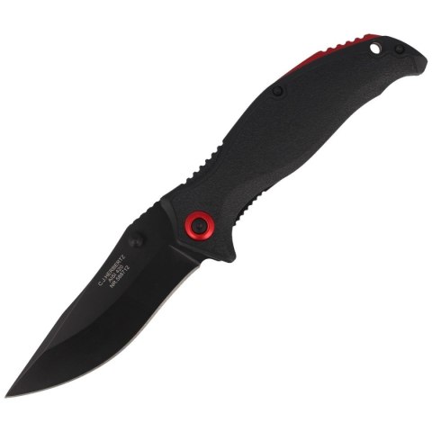 Nóż składany Herbertz CJH Black Fiber Glass, Red HW, Black 420 (588712 - ART000402) Nóż składany Herbertz CJH Black Fiber Glass, Red HW, Black 420 (588712 - ART000402)
