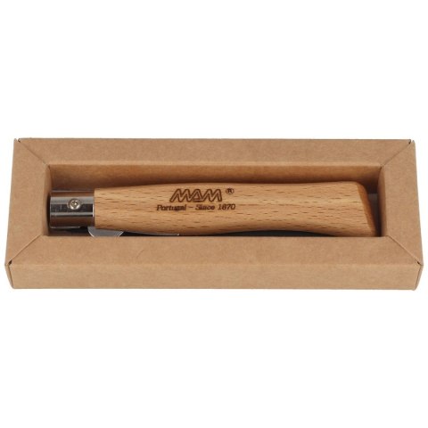 Nóż składany MAM Black Titanium, Beech Wood 83mm (2085) Nóż składany MAM Black Titanium, Beech Wood 83mm (2085)