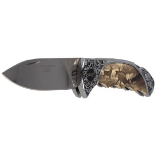 Nóż składany myśliwski motyw jelenia Herbertz Solingen Plastic/Stainless, Mirror (ART000400 - 588511)