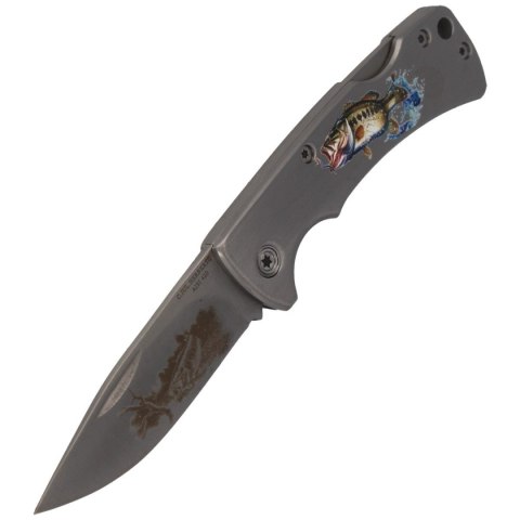 Nóż składany wędkarski motyw ryb Herbertz Solingen Stainless, Satin (585809) Nóż składany wędkarski motyw ryb Herbertz Solingen Stainless, Satin (585809)