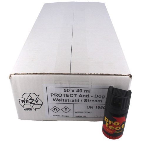 Gaz pieprzowy KKS ProTect 40ml, Stream (01441-S) Gaz pieprzowy KKS ProTect 40ml, Stream (01441-S)