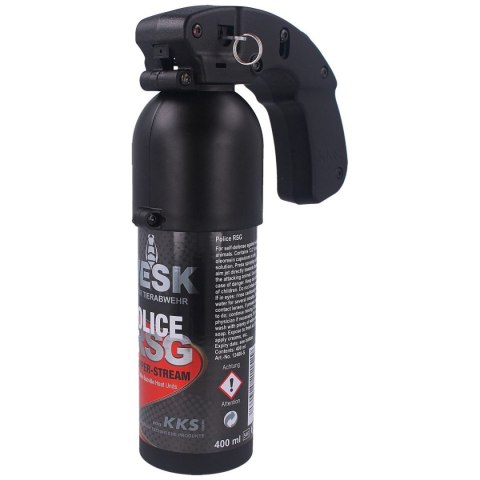 Gaz pieprzowy KKS VESK RSG Police 2mln SHU, Stream 400ml (12400-S) Gaz pieprzowy KKS VESK RSG Police 2mln SHU, Stream 400ml (12400-S)
