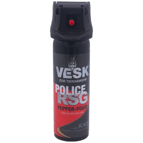Gaz pieprzowy KKS VESK RSG Police Foam 2mln SHU, Stream 63ml (12063-F) Gaz pieprzowy KKS VESK RSG Police Foam 2mln SHU, Stream 63ml (12063-F)