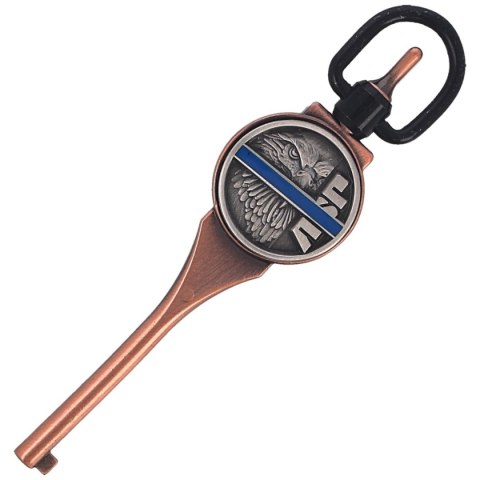 Kluczyk do kajdanek ASP Blue Line Guardian G1 z logo ASP, Antique Copper (56916) Kluczyk do kajdanek ASP Blue Line Guardian G1 z logo ASP, Antique Copper (56916)