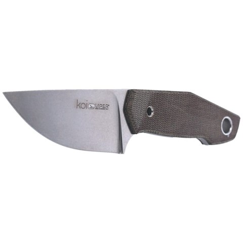 Nóż Viper Koi Green Canvas Micarta, Stone Washed by Voxnæs (VT4009CV)