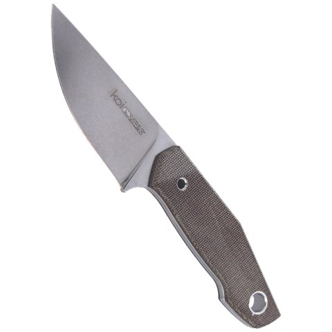 Nóż Viper Koi Green Canvas Micarta, Stone Washed by Voxnæs (VT4009CV)