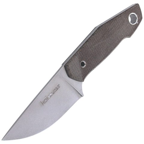 Nóż Viper Koi Green Canvas Micarta, Stone Washed by Voxnæs (VT4009CV)