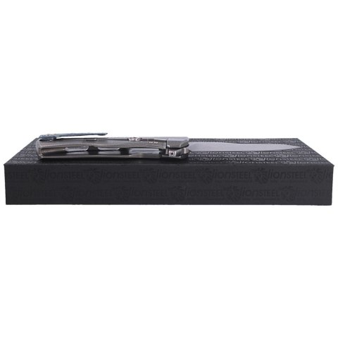 Nóż składany LionSteel ROK Grey Titanium, Satin M390 by Molletta (ROK G)