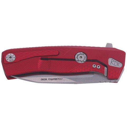 Nóż składany LionSteel ROK Red Aluminium, Satin M390 by Molletta (ROK A RS) Nóż składany LionSteel ROK Red Aluminium, Satin M390 by Molletta (ROK A RS)