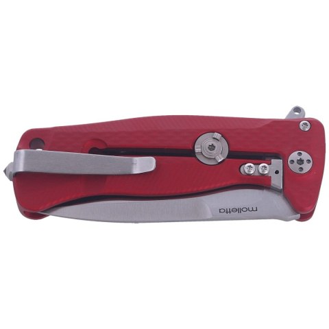 Nóż składany LionSteel SR22A Red Aluminum, Satin Sleipner by Molletta (SR22A RS) Nóż składany LionSteel SR22A Red Aluminum, Satin Sleipner by Molletta (SR22A RS)