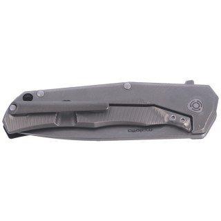 Nóż składany LionSteel T.R.E. G10 Black, Stone Washed Blade (TRE GBK)