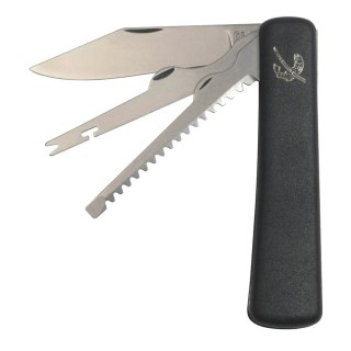 Nóż składany wędkarski Mikov Fish 3 ostrza 75mm (338-NH-3 B)
