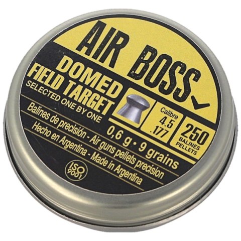 Śrut Apolo Air Boss Domed Field Target 4.5 mm, 250 szt. 0.60g/9.0gr (30204) Śrut Apolo Air Boss Domed Field Target 4.5 mm, 250 szt. 0.60g/9.0gr (30204)