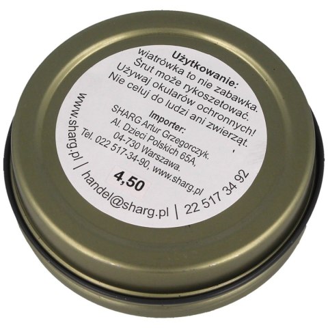 Śrut Apolo Air Boss Domed Field Target 4.5 mm, 500 szt. 0.60g/9.0gr (30202) Śrut Apolo Air Boss Domed Field Target 4.5 mm, 500 szt. 0.60g/9.0gr (30202)
