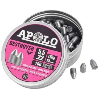 Śrut Apolo Destroyer 5.5 mm, 100 szt. 1.80g/28.0gr (19901)