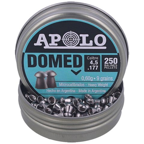 Śrut Apolo Domed 4.5 mm, 250 szt. 0.60g/9.0gr (19914) Śrut Apolo Domed 4.5 mm, 250 szt. 0.60g/9.0gr (19914)