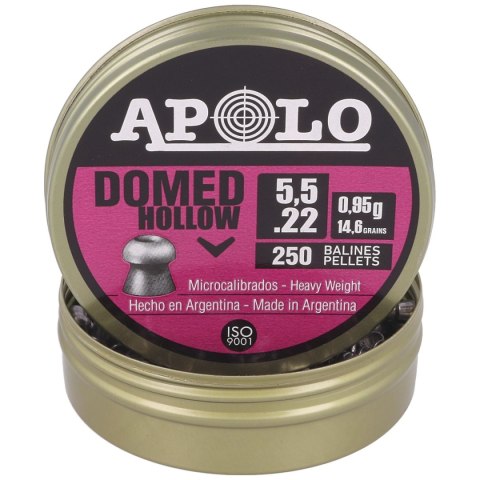 Śrut Apolo Domed Hollow 5.5 mm, 250 szt. 0.95g/14.6gr (19702) Śrut Apolo Domed Hollow 5.5 mm, 250 szt. 0.95g/14.6gr (19702)