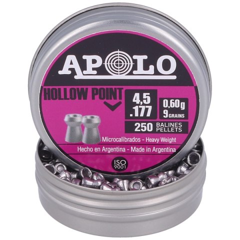 Śrut Apolo Hollow Point 4.5 mm, 250 szt. 0.60g/9.0gr (19201)