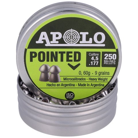 Śrut Apolo Pointed 4.5 mm, 250 szt. 0.60g/9.0gr (19102) Śrut Apolo Pointed 4.5 mm, 250 szt. 0.60g/9.0gr (19102)