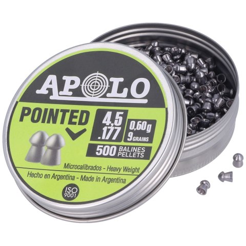 Śrut Apolo Pointed 4.5 mm, 500 szt. 0.60g/9.0gr (19101) Śrut Apolo Pointed 4.5 mm, 500 szt. 0.60g/9.0gr (19101)