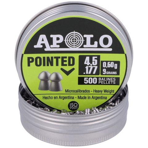 Śrut Apolo Pointed 4.5 mm, 500 szt. 0.60g/9.0gr (19101) Śrut Apolo Pointed 4.5 mm, 500 szt. 0.60g/9.0gr (19101)