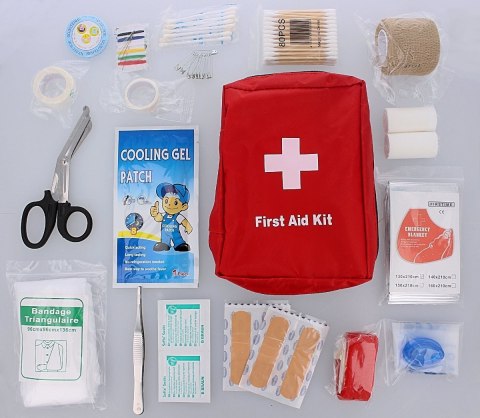 Apteczka Barbaric First Aid Outoors Kit, Red (39244)