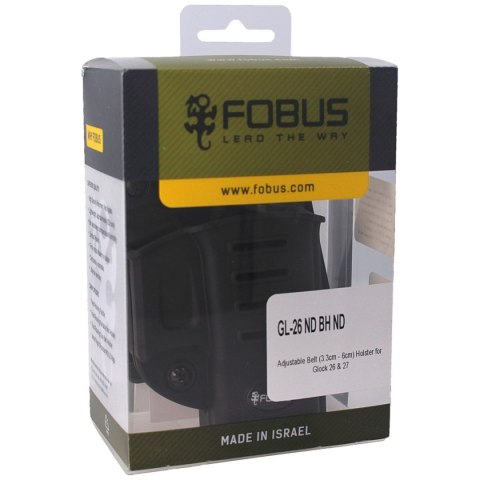 Kabura Fobus Glock 26, 27 Prawa (GL-26 ND BH ND) Kabura Fobus Glock 26, 27 Prawa (GL-26 ND BH ND)