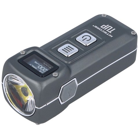 Latarka brelok NiteCore 1000lm, Li-ion Battery / 1200mAh Inteligent Keychain Light (TUP METALLIC GRAY) Latarka brelok NiteCore 1000lm, Li-ion Battery / 1200mAh Inteligent Keychain Light (TUP METALLIC GRAY)