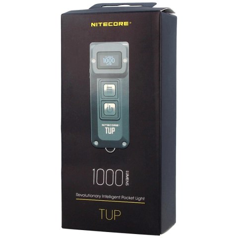 Latarka brelok NiteCore 1000lm, Li-ion Battery / 1200mAh Inteligent Keychain Light (TUP METALLIC GRAY) Latarka brelok NiteCore 1000lm, Li-ion Battery / 1200mAh Inteligent Keychain Light (TUP METALLIC GRAY)