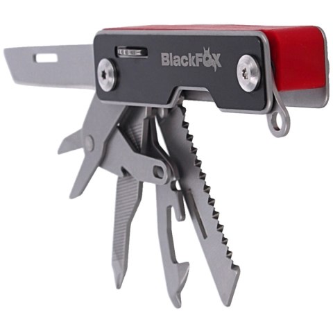 MultiTool BlackFox Pocket Boss Red 9 funkcji (BF-205 R) MultiTool BlackFox Pocket Boss Red 9 funkcji (BF-205 R)