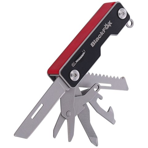 MultiTool BlackFox Pocket Boss Red 9 funkcji (BF-205 R) MultiTool BlackFox Pocket Boss Red 9 funkcji (BF-205 R)
