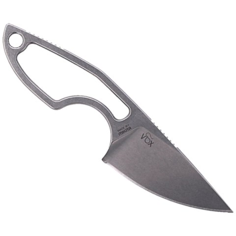 Nóż na szyje MKM Mikro 1 Naked Stainless, Stonewashed M390 by Jesper Voxnæs (MKMR01-N)