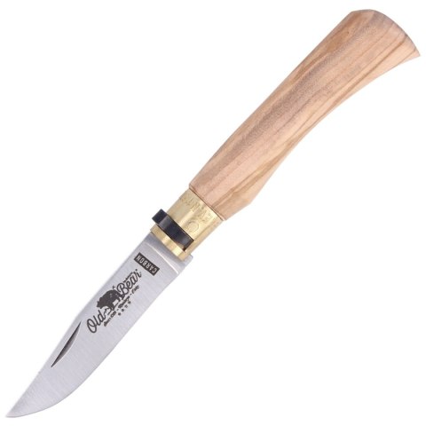 Nóż składany Antonini Old Bear Classical M Olive Wood, Satin C70 (9306/19_LU) Nóż składany Antonini Old Bear Classical M Olive Wood, Satin C70 (9306/19_LU)