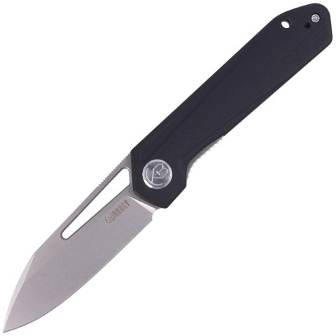 Nóż składany Kubey Knife Royal, Black G10, Bead Blasted D2 (KU321A) Nóż składany Kubey Knife Royal, Black G10, Bead Blasted D2 (KU321A)