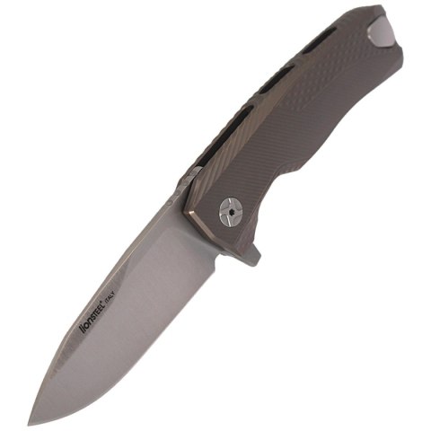 Nóż składany LionSteel ROK Bronze Titanium, Satin M390 by Molletta (ROK B)