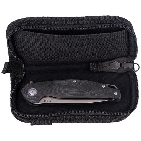 Nóż składany MKM Goccia Black G10, Satin M390 by Jens Ansø (MKGC-GBK)