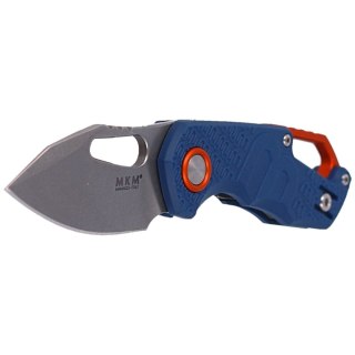 Nóż składany MKM Isonzo Clip Point Blue FRN, Stonewashed N690 by Jesper Voxnæs (MK FX03-3PBL)
