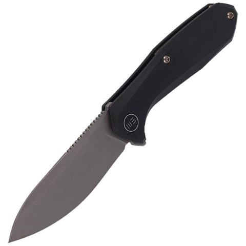 Nóż składany WE Knife Mote Black Titanium, Gray Stonewashed CPM S35VN by Ostap Hel (2005C)
