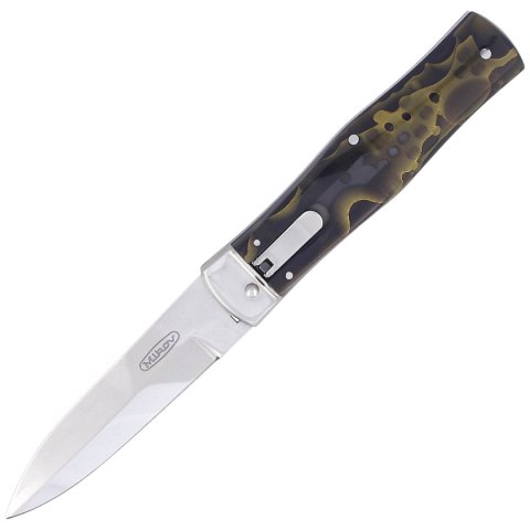 Nóż sprężynowy Mikov Predator Green Raffir, Mirror N690 (241-BRa-1/KP GREEN) Nóż sprężynowy Mikov Predator Green Raffir, Mirror N690 (241-BRa-1/KP GREEN)